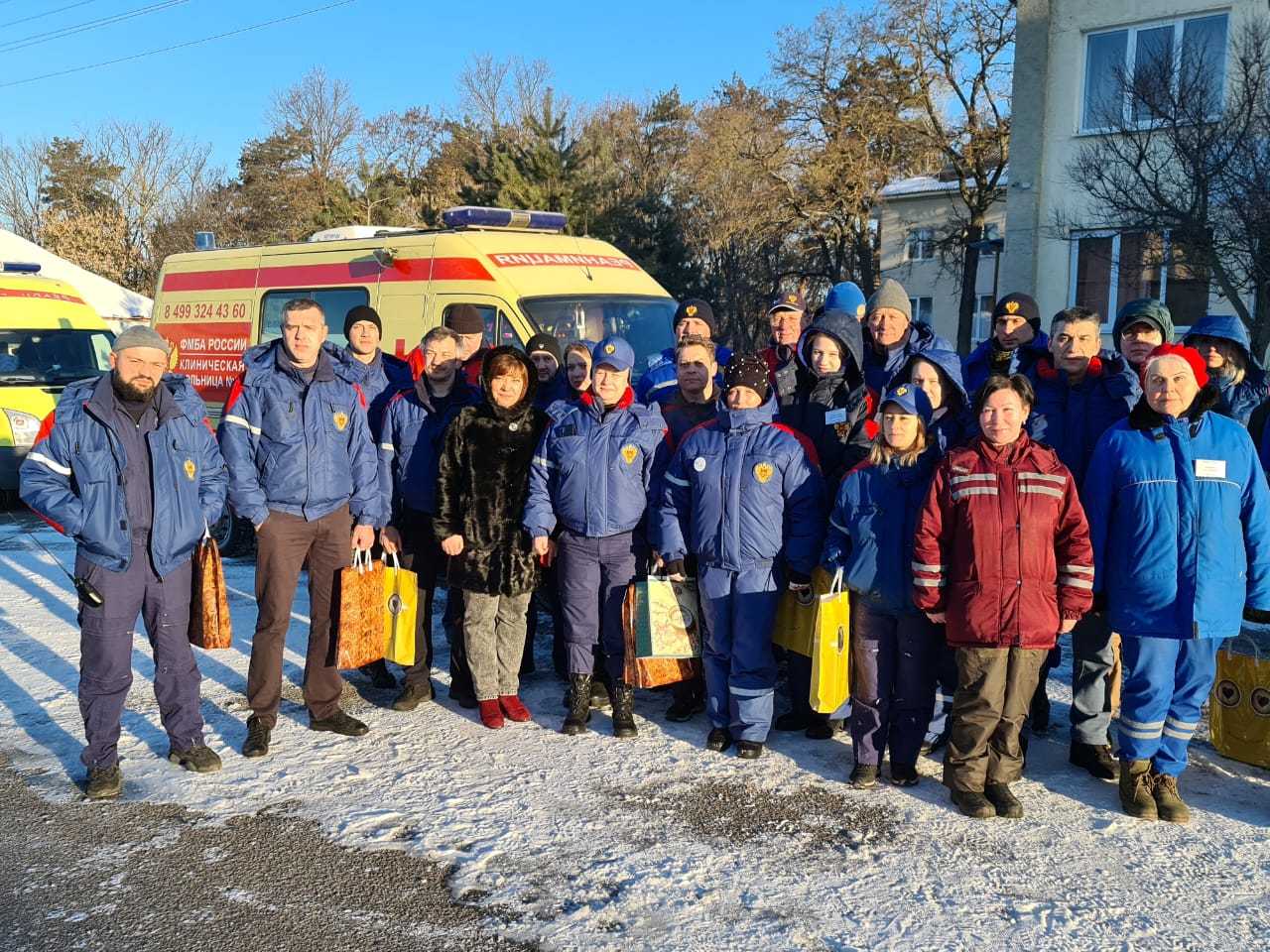 СОТРУДНИКИ КБ №85 ФМБА РОСИИ ВЕРНУЛИСЬ ИЗ БЕЛГОРОДСКОЙ ОБЛАСТИ | КБ №85